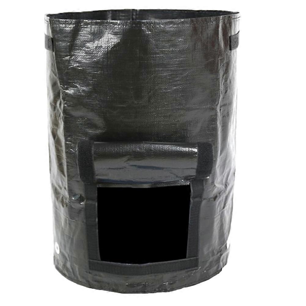 Potato Plant Growing Kits Planter Bags Vegetable Bag Aeration Fabric Pot Waterproof PE Gardening Cultivation Container with Flap