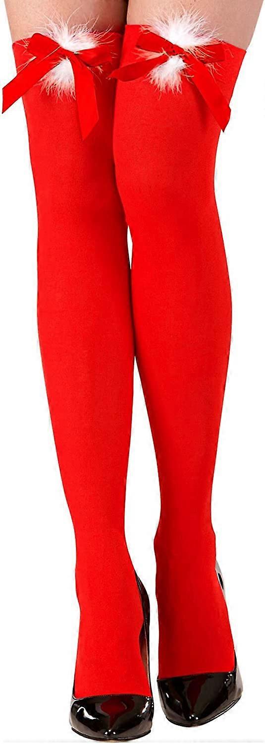 Jul röd strumpa stil 1