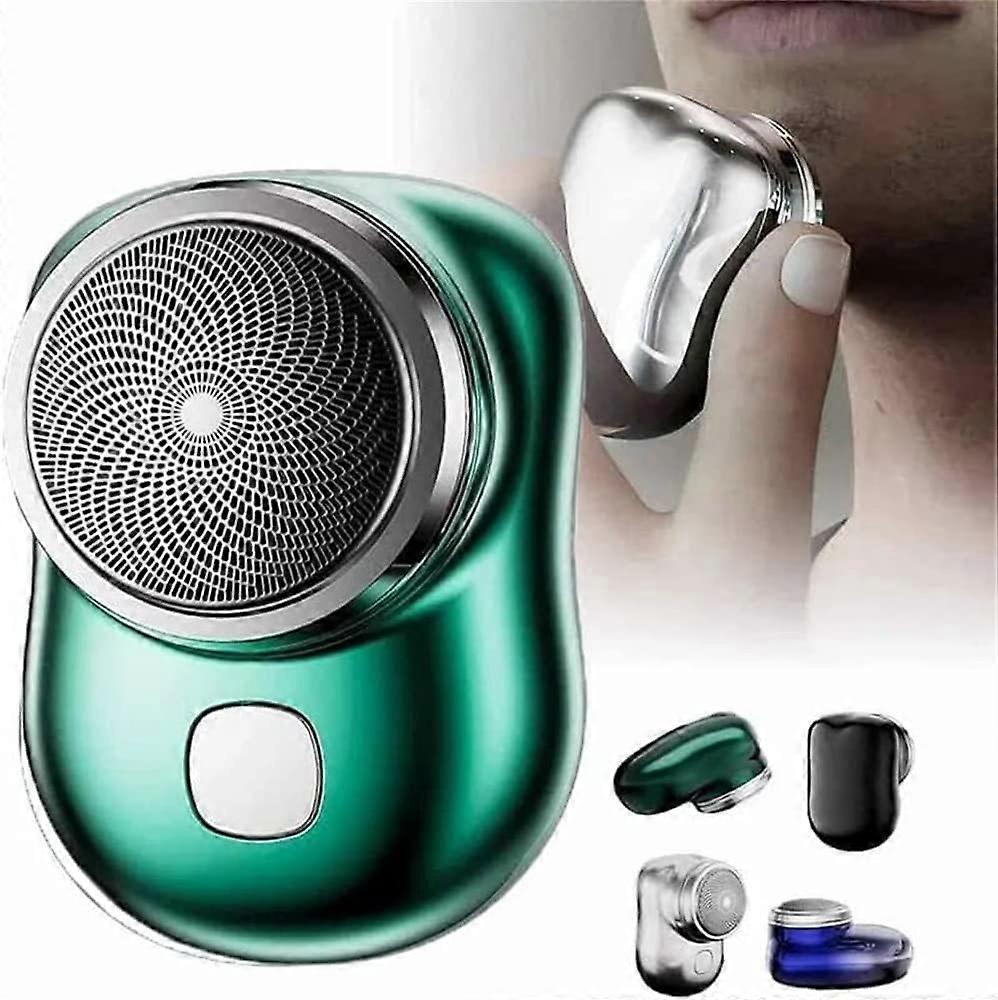 アップグレードポータブル電気ひげそり、男性用マジックUSBミニシェーバー電気カミソリ、100%新品