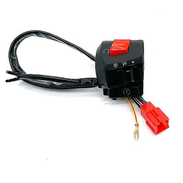 22mm Motorcycle Handle Bar Left Right Switches Horn Turn Signal Headlight Vehicle Lighting Electric Start Handlebar Controller Switch