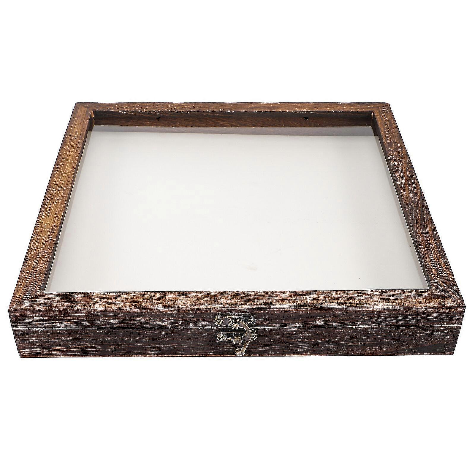 Wooden Insect Specimen Display Case Protective Specimen Storage Box With Eva Pad Tw