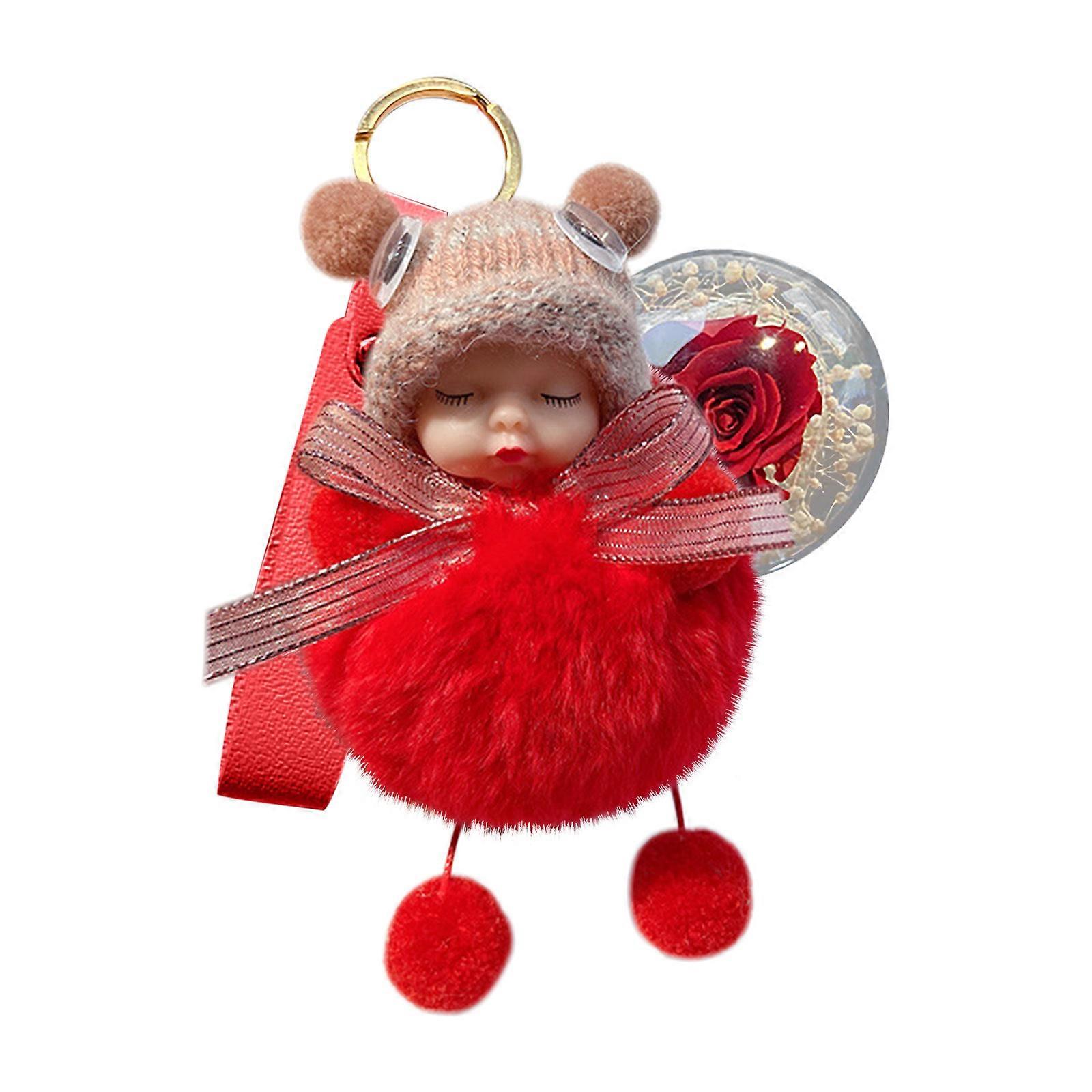Lovely Simulation Squint Doll Valentine's Day Rose