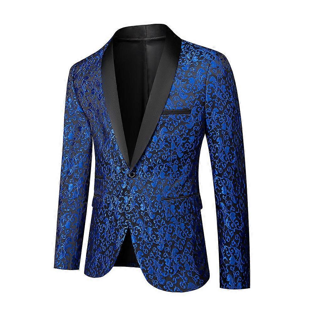 Men's one button suit banquet casual suit two pieces