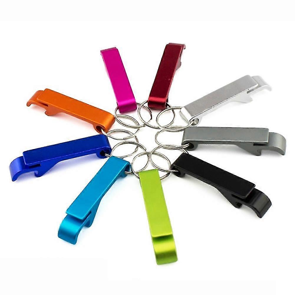 Mini Pocket Multifunctional Bottle Opener ToolRandom Color12Pcs)