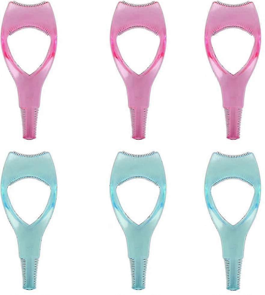 6pcs Mascara Applicator Guide Tool Eyelash Comb Makeup Makeup Eyelash Tool 3in1 Eye Lash Brush Mascara Applicator Guide Eyelash Comb Cosmetic Tool