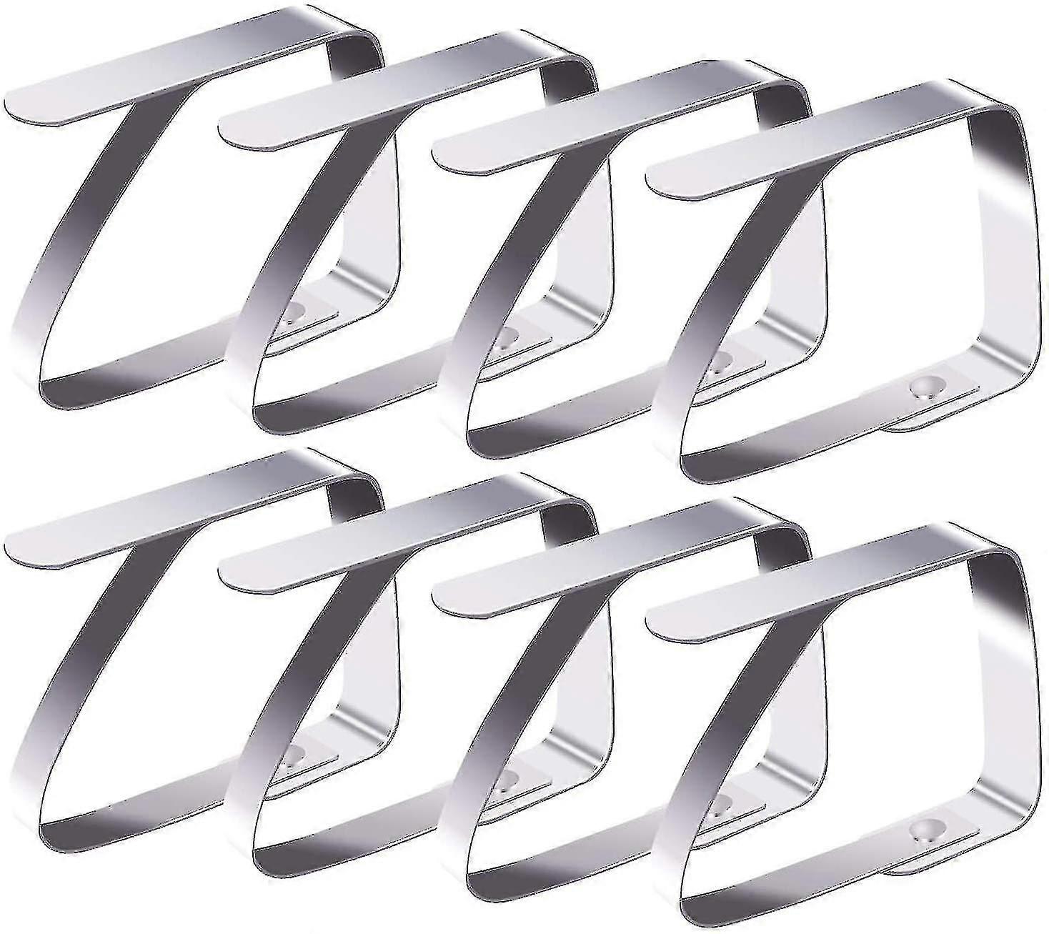 8pcs Tablecloth Clips Stainless Steel,tablecloth Clip Table Cover Clips Tablecloth Clips