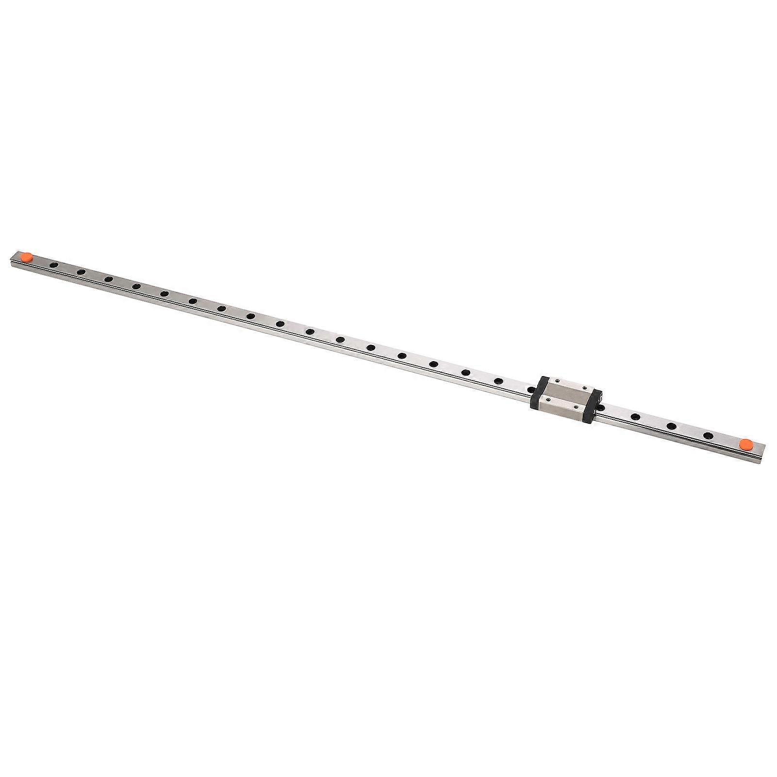 600mm Linear Motion Guide Rail Steel High Load Bearing Precise Positioning Low Friction Linear Slider Rail with Slider 
