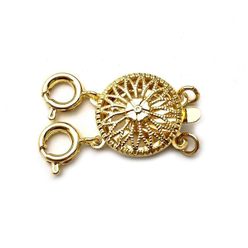  Multi Strands Clasps Layering Necklace Clasp Separator for Stackable Chains DIY