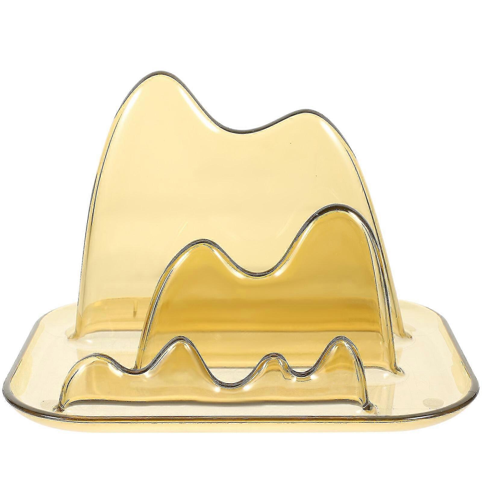 Kitchen Spoon Rest Multi-function Countertop Pan Cover Rack Spatula Spoon Rest