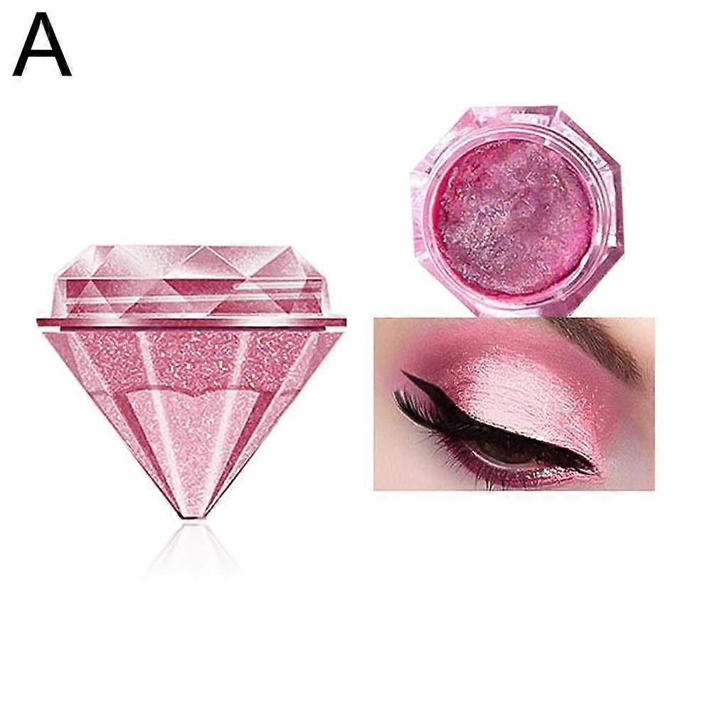 Diamond Glitter Σκιές Ματιών Μακιγιάζ για Γυναίκες Shimmer Sparkle Σκιά Ματιών Αδιάβροχη