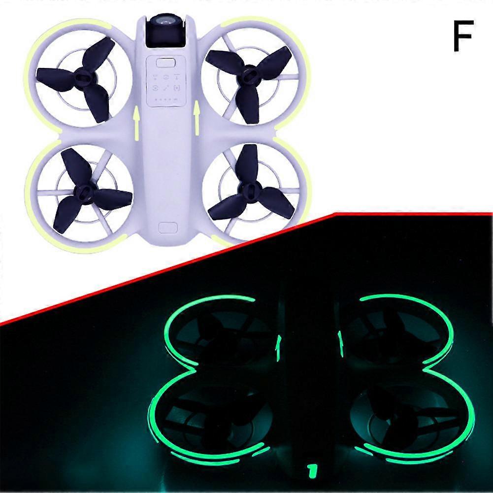 For DJI Neo Luminous Stickers, Colouful Night Light Films, Cool Stickers