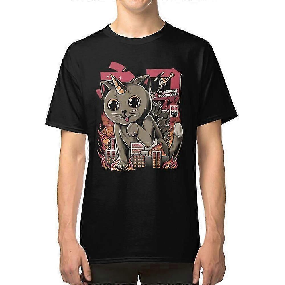 Catzilla T-skjorte Retro design