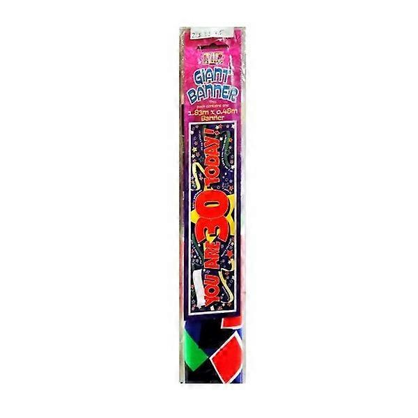 Expression Factory You Are 30th Today! Stars Banner