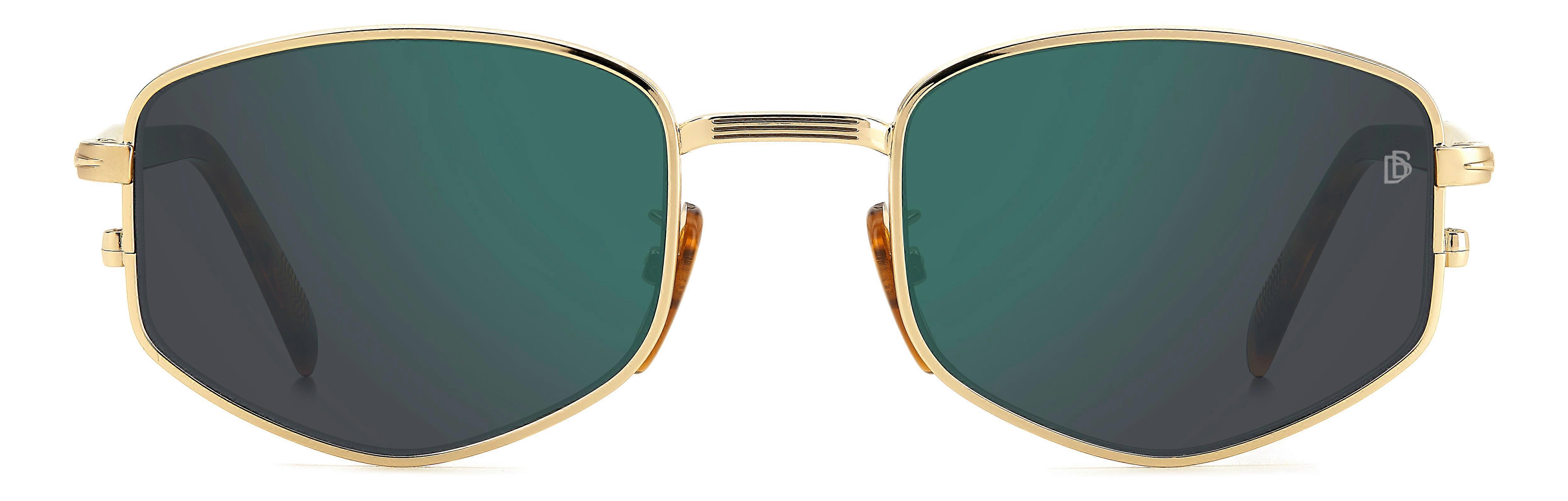 Lunettes De Soleil David Beckham DB 1129/S - Monture Gold/honey Havana, Taille 52/21/145