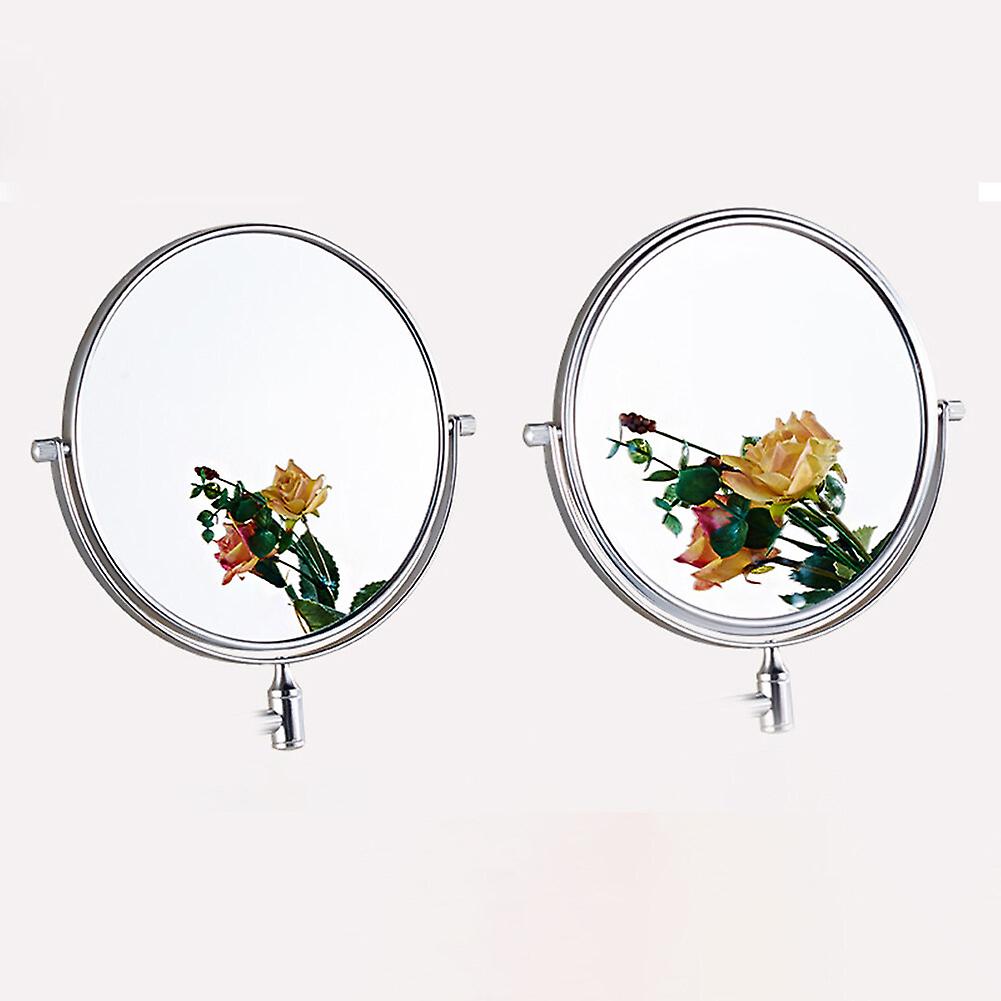 Miroir De Maquillage/rasage Pliable Autoportant - Pour Salle De Bain, Style Carré | Neuf Sous Carton
