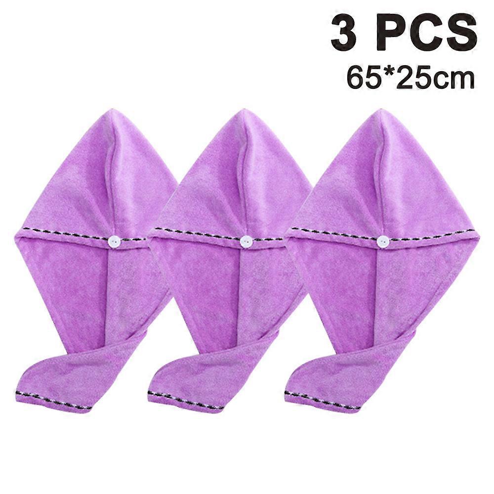 Microvezel haarhanddoeken, sneldrogend, anti-kroes