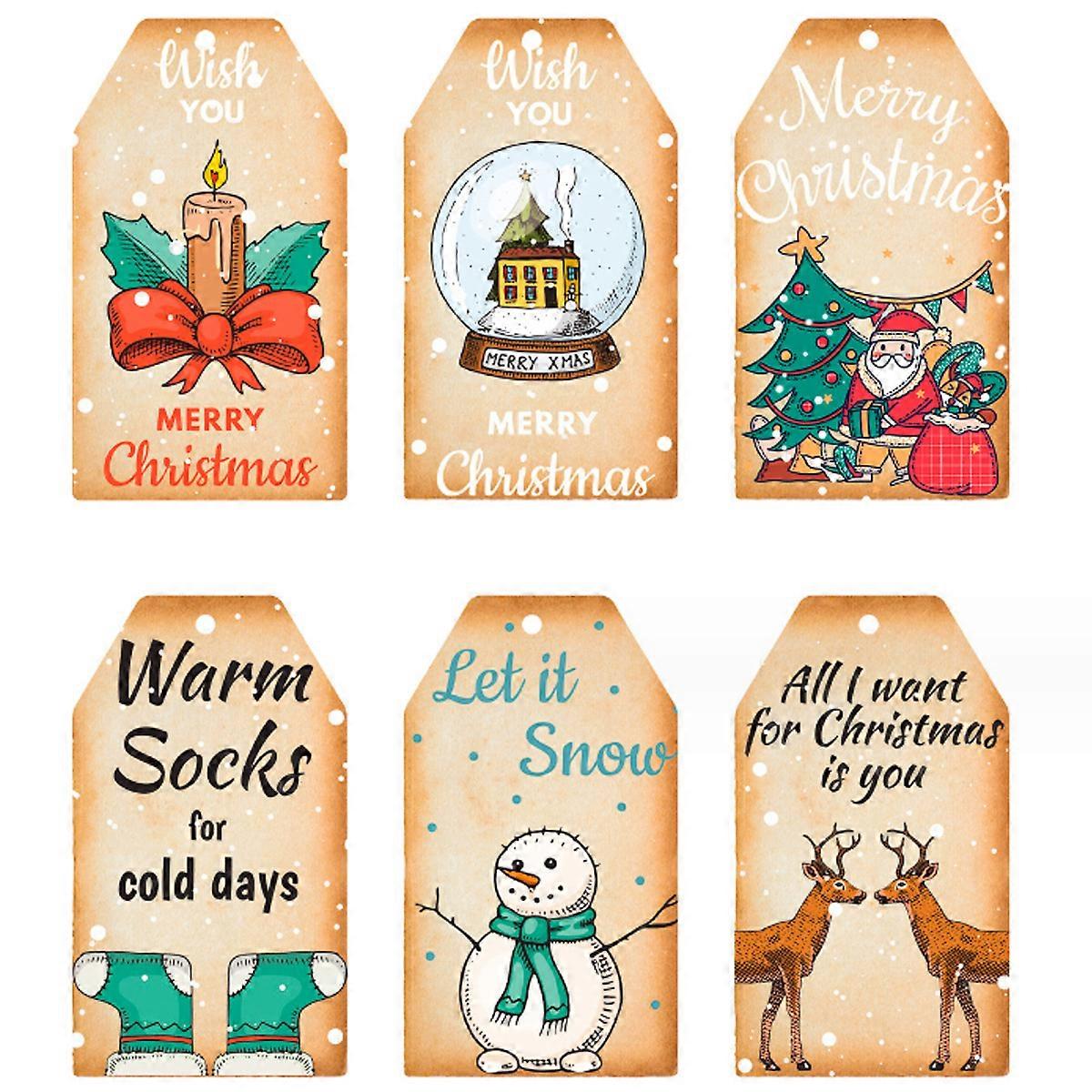 Geschenkanhänger, Vintage-Stil