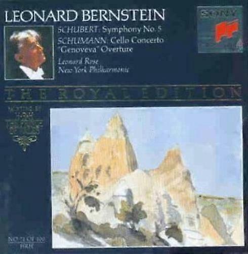 Leonard Bernstein Schubert Sinfonia nº 5 Schumann Cel CD