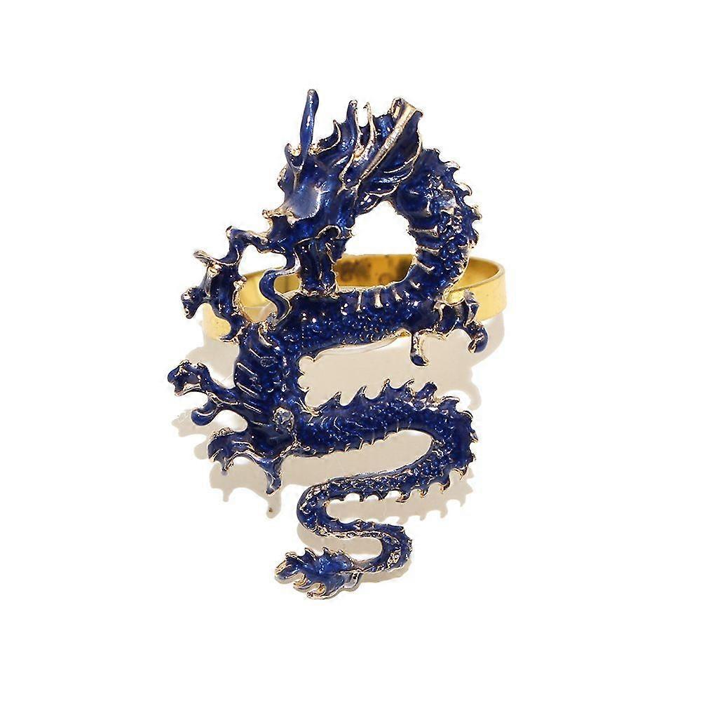 Dragon napkin buckle napkin ring creative dragon totem shape tissue ring