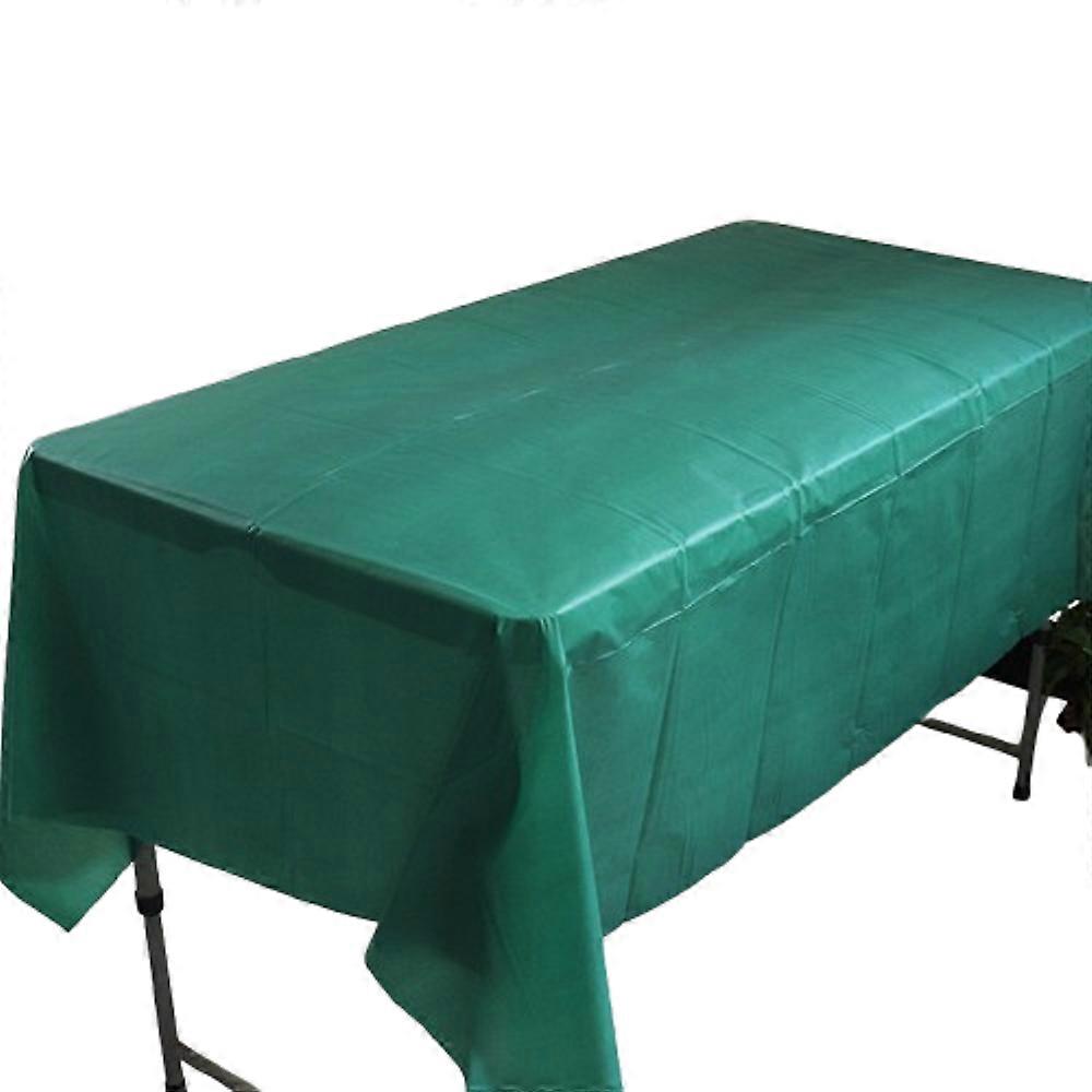 Disposable party tablecloth PE plastic cloth birthday dessert table solid color tablecloth