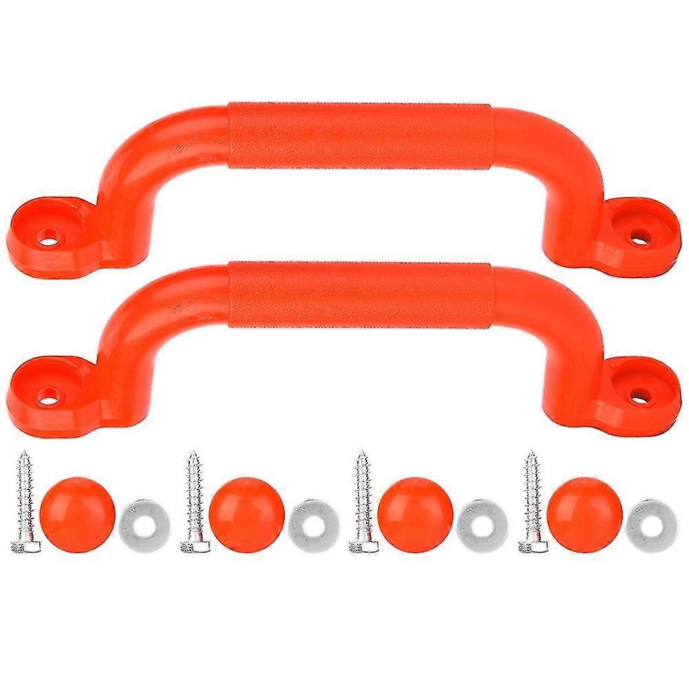 Children Playground Safety Non-slip Handle Swing Toy Accessories (Red)