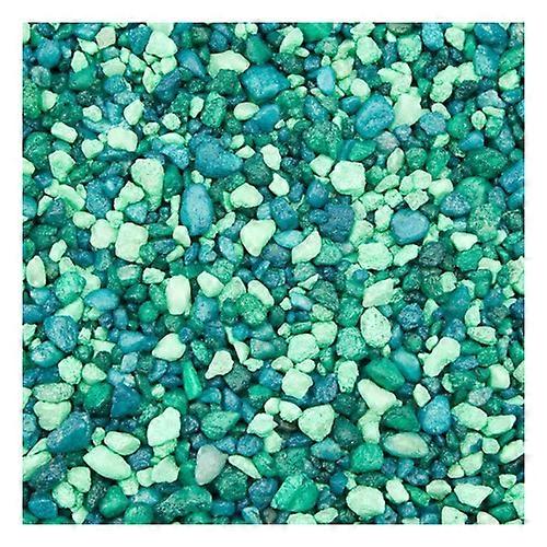 Estes Spectrastone Special Aquarium 砾石，Lake Green，每片 1 块/5 磅