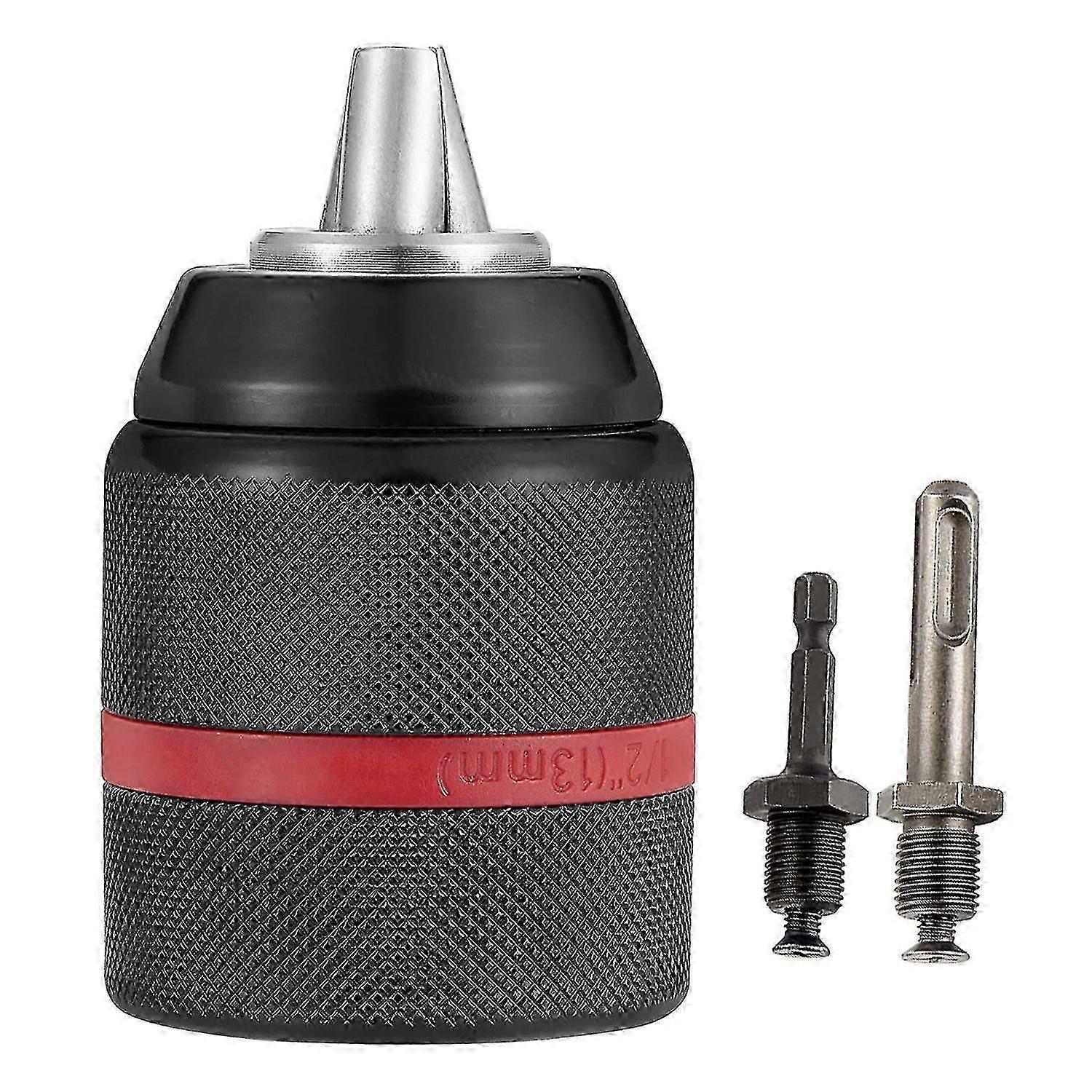 Multifunctional Quick Change Keyless Chuck, Drill Chuck 1/2-20unf Installation 1-13mm Multipurpose