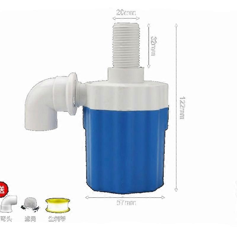 1/2'' 3/4'' 1'' Practical Water Level Control Durable Replacement Full Automatic Float Valve Anti Corrosion Nylon ball balve