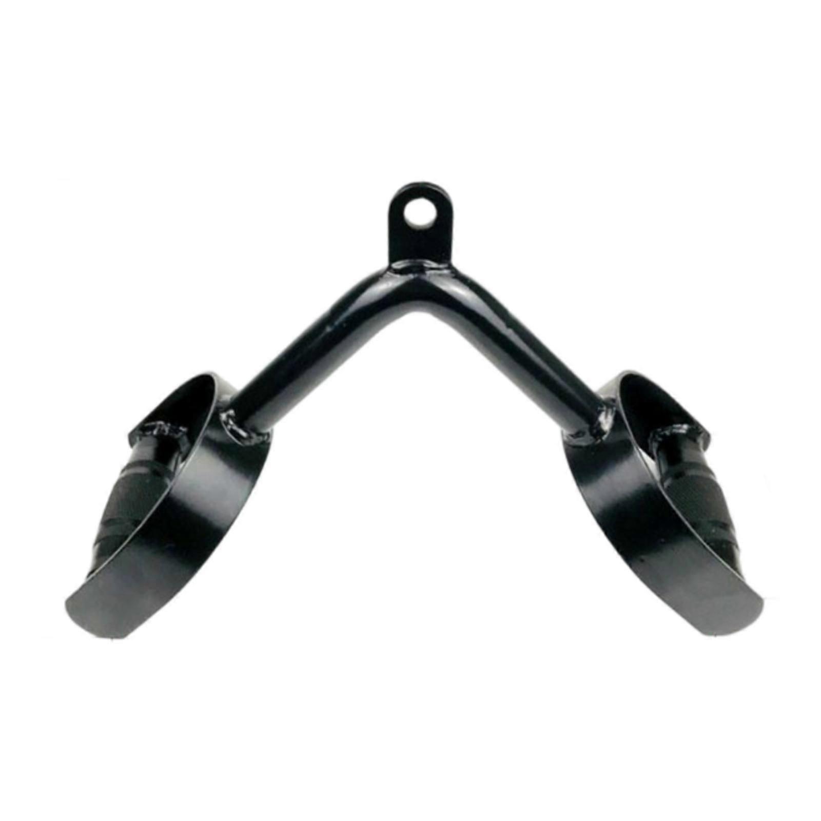 Press Down Bar Steel Shoulder Biceps Exercise Strength Training Tricep V Bar