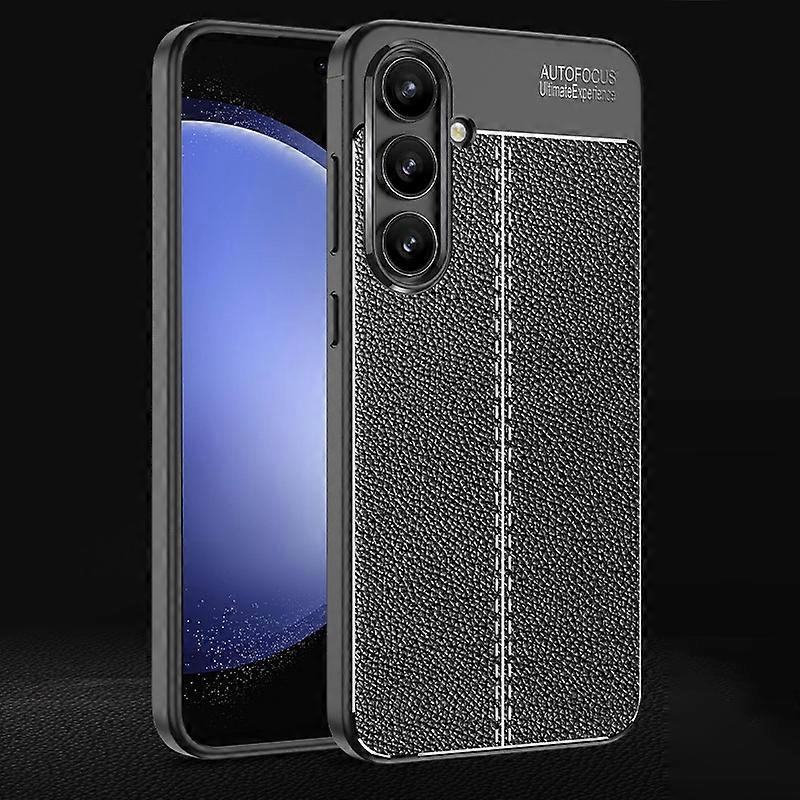 Litchi Texture Shockproof TPU Phone Case