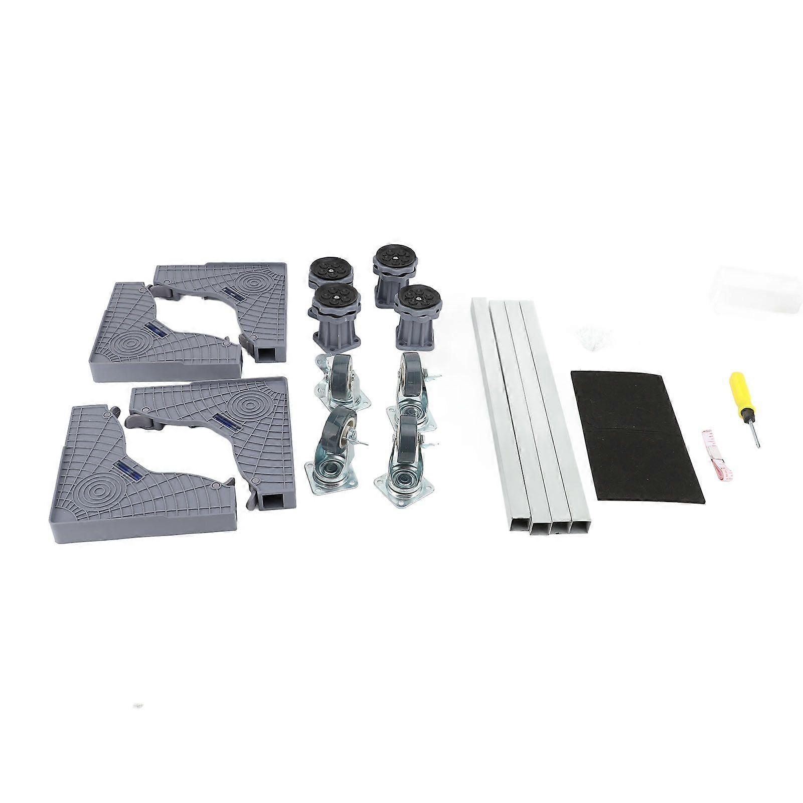 Washing Machine Stand Base with Wheels Portable Adjustable Heavy Duty Universal Laundry Platform