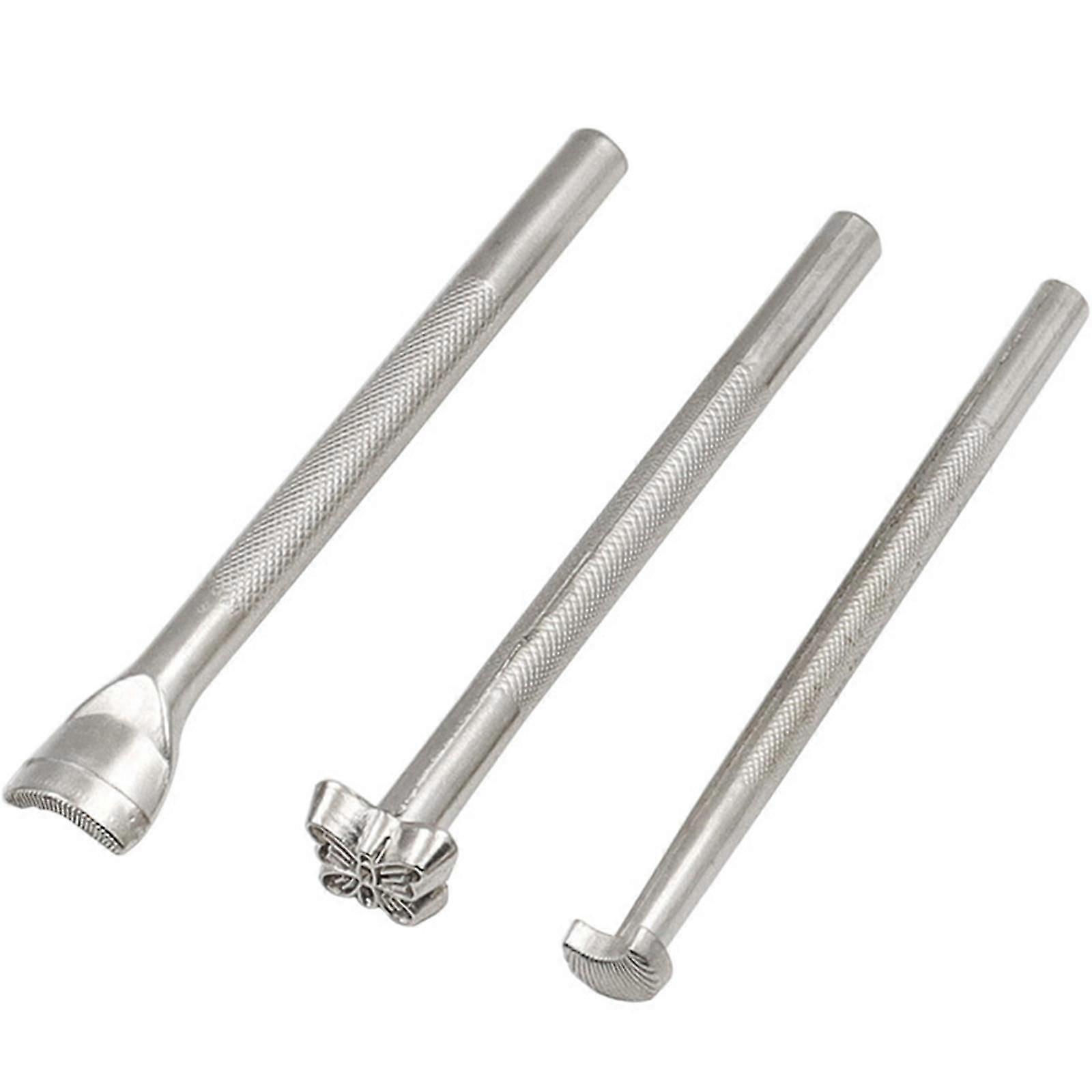 Leather Stamping Tools Set Different Shape Pressing Punch Set Leather Craft Tool