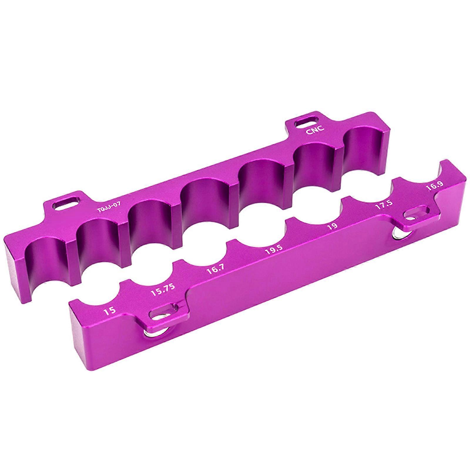 Vise Jaw, 1 Pair Aluminium Suspension Vise Soft Jaw Bikes Front Fork Hub Clamp Rear Shock Fixtures Vise Jaw Repair Tool