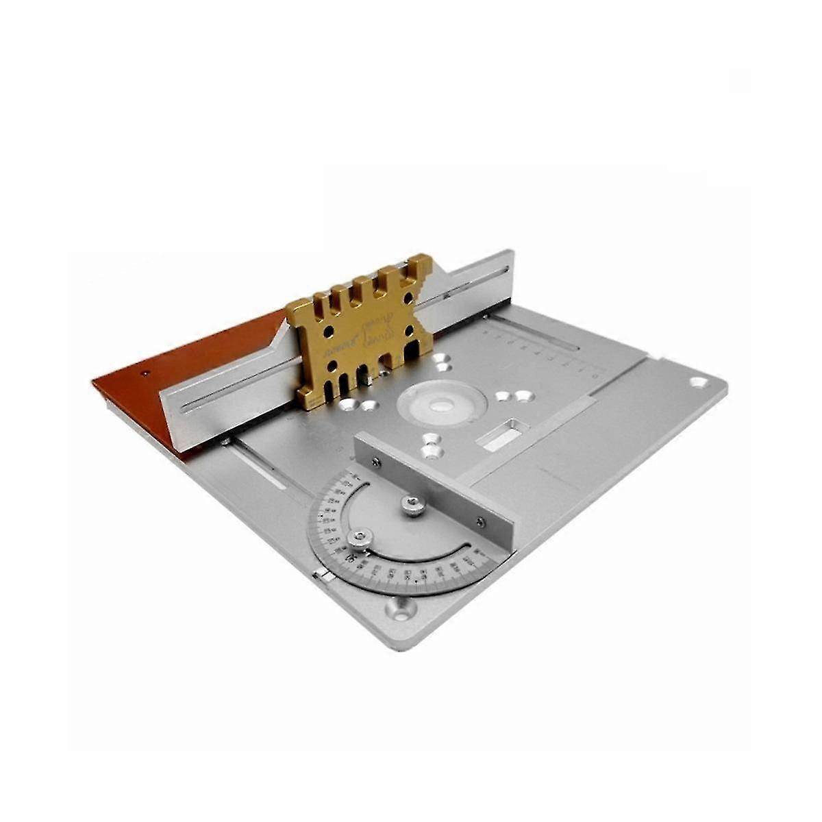 Router Table Insert Board Electric Wood Milling Chamfering Trimming Machine Flip Board Multifunctio