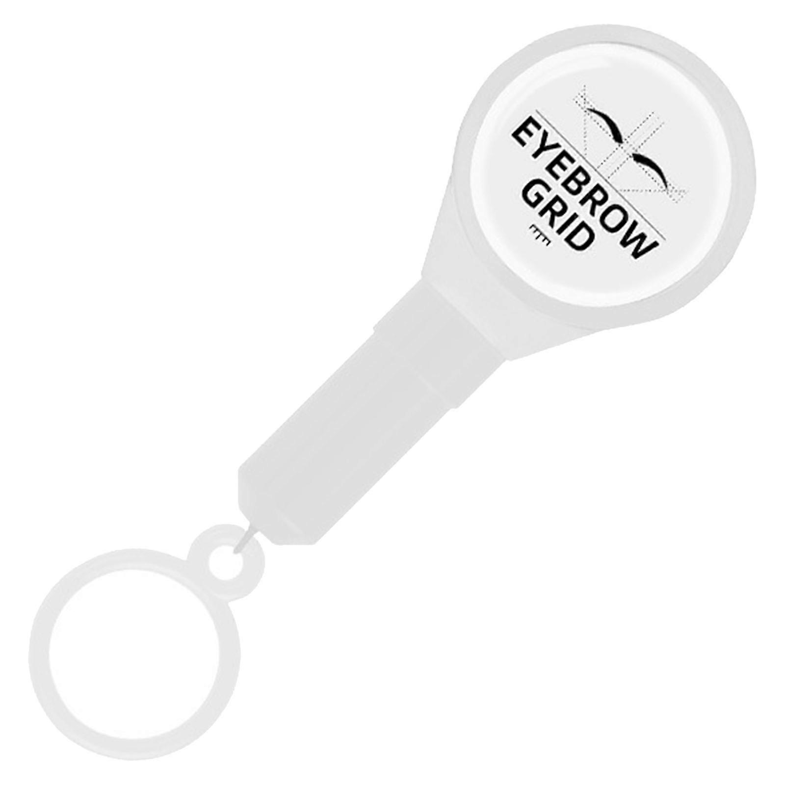 Stretchable Eyebrow Grid Eyebrow Mapping String Microblading Eyebrow Makeup Dyeing Thread Positioning Measuring Tools White