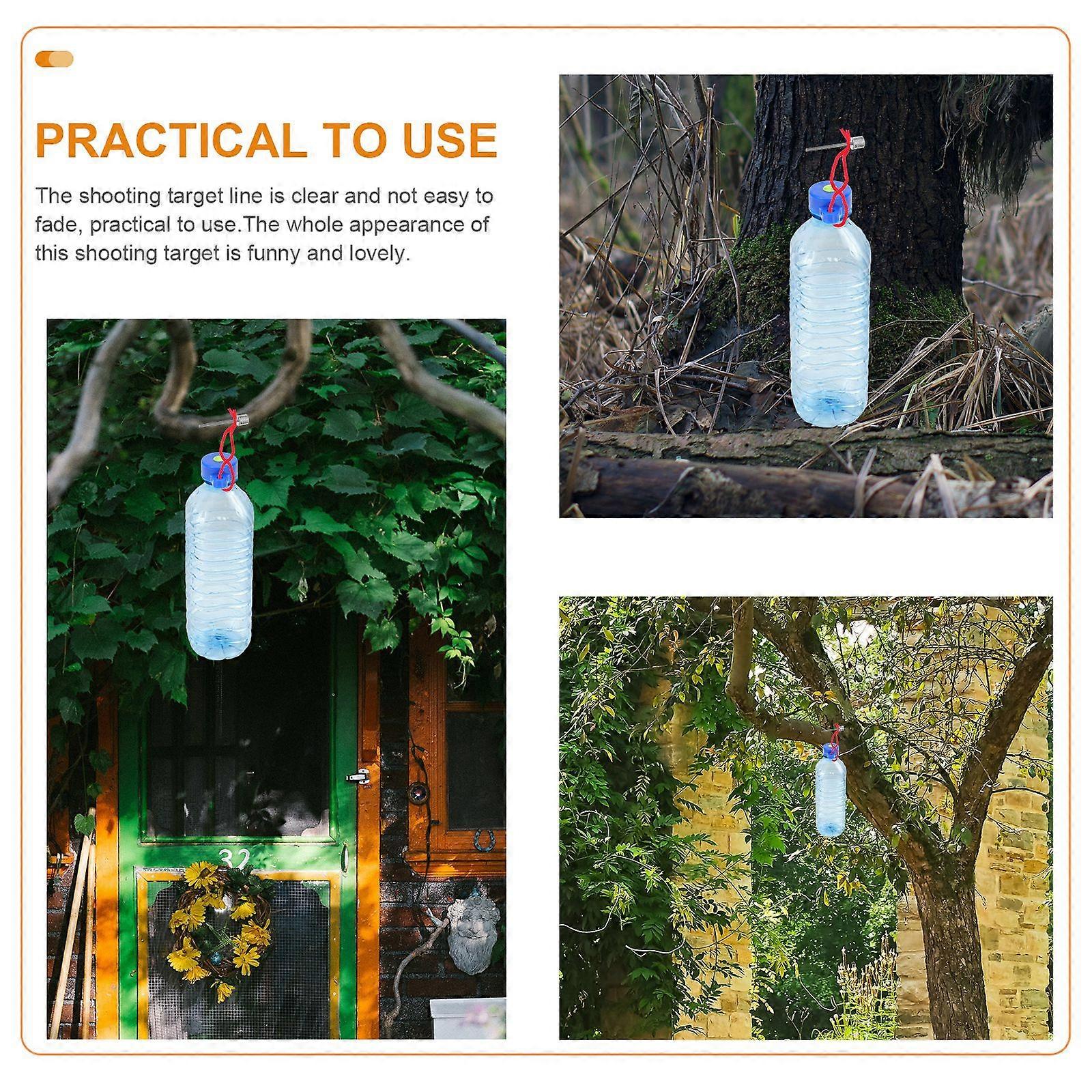 10Pcs Bottle Target Caps Reusable High Pressure Target Inflator for Ourdoor