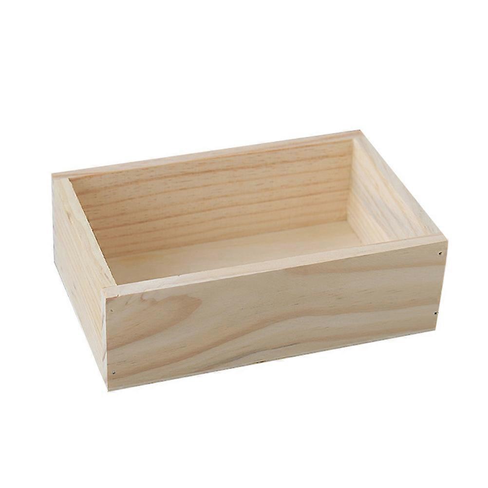 Memory Box, Natural Bamboo DIY Craft Storage Option With Large Internal Space For Jewelry Container, Unfinished Wooden Box, Portable And Compact,