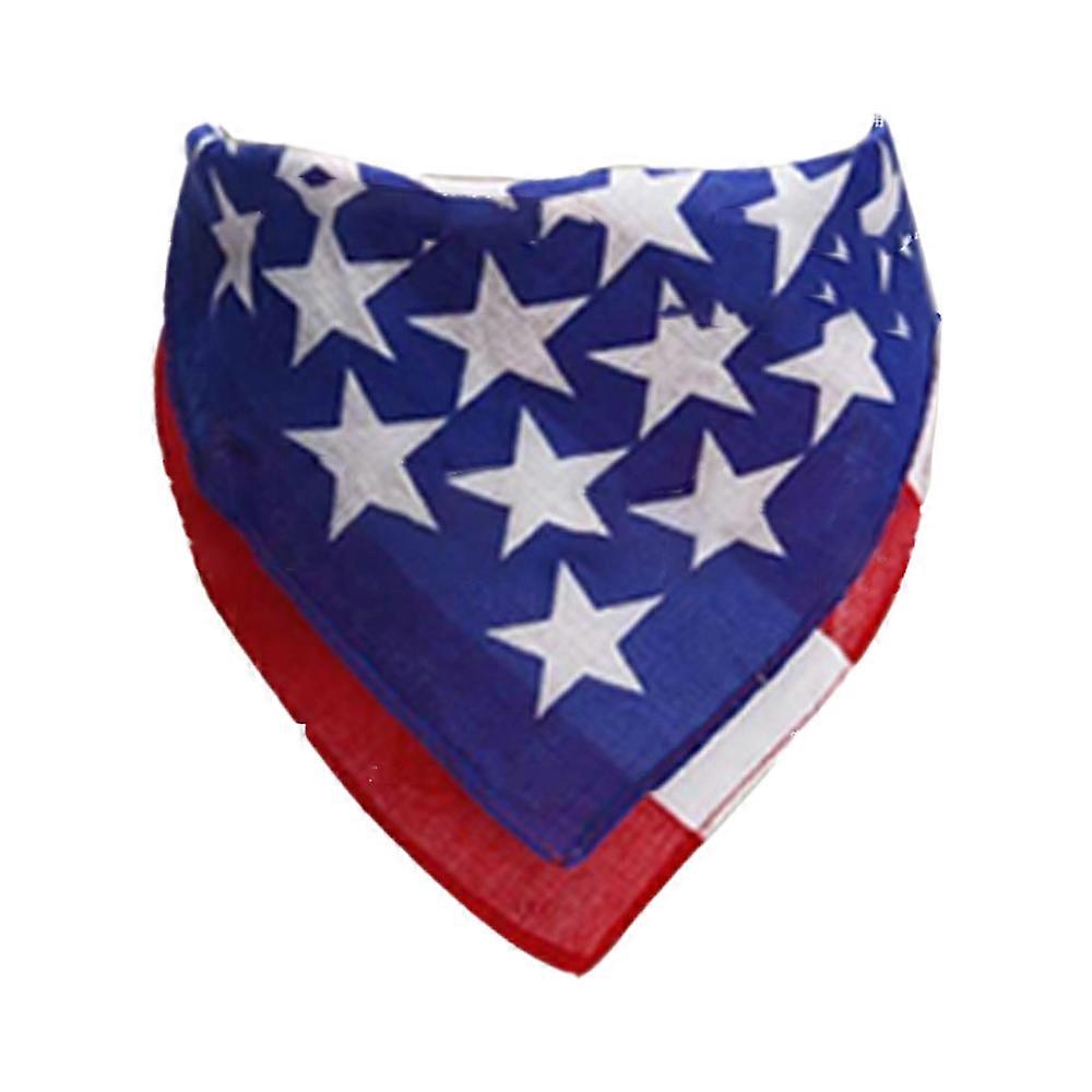 Adjustable Sizing Ensuring A Custom Fit, Stylish American Flag Design, Comfortable And Safe Material, Durable Polyester Fabric, Fashionable Dog