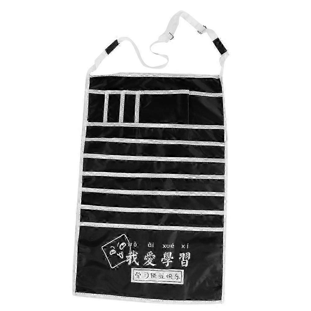 Multi-functional Large Capacity Student Desk Table Hanging Books Organizer Storage Bag (#02)