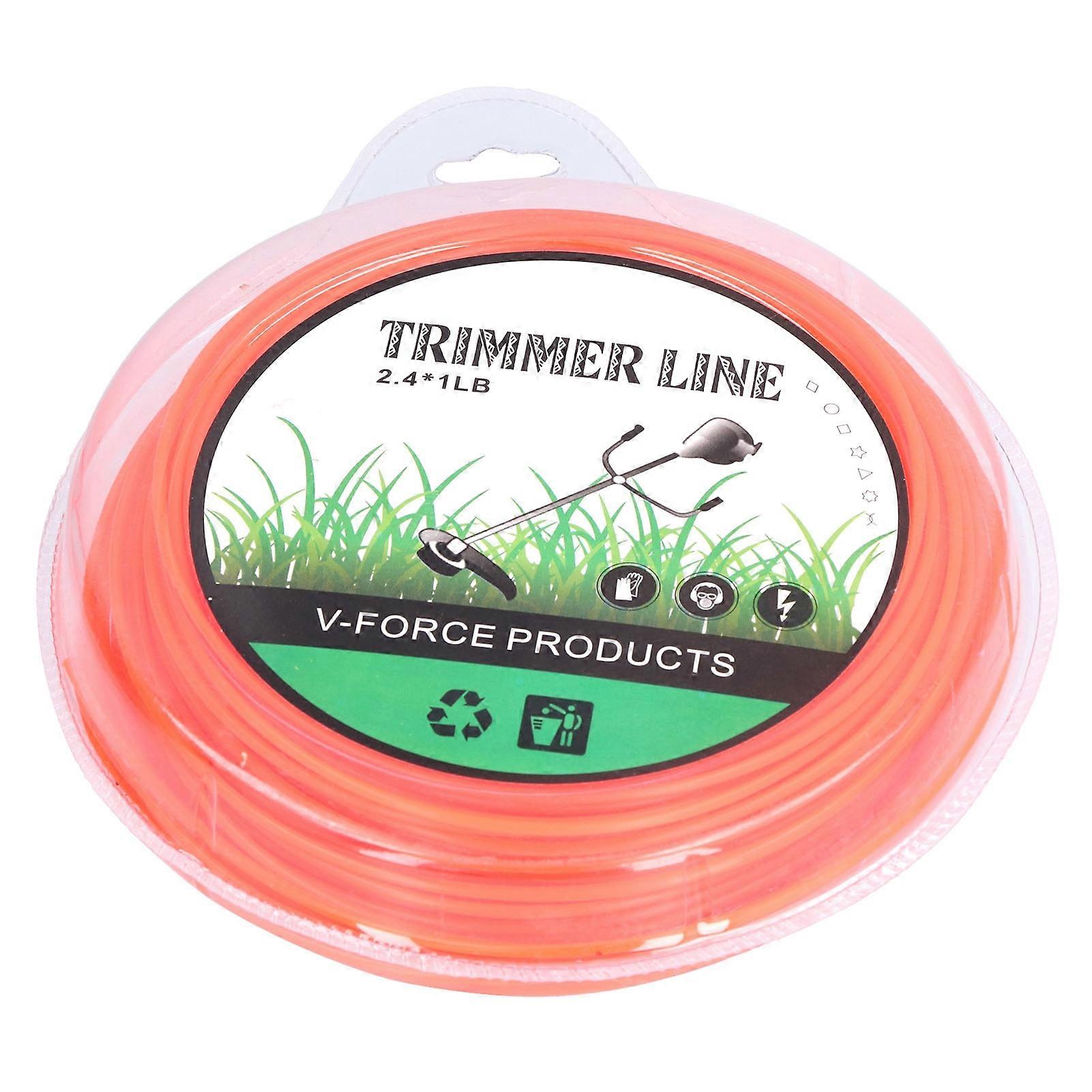 String Replacement Line High Flexibility Easily Install Use Wear Resistant Mowing Nylon Trimmer Rope for Mowers
