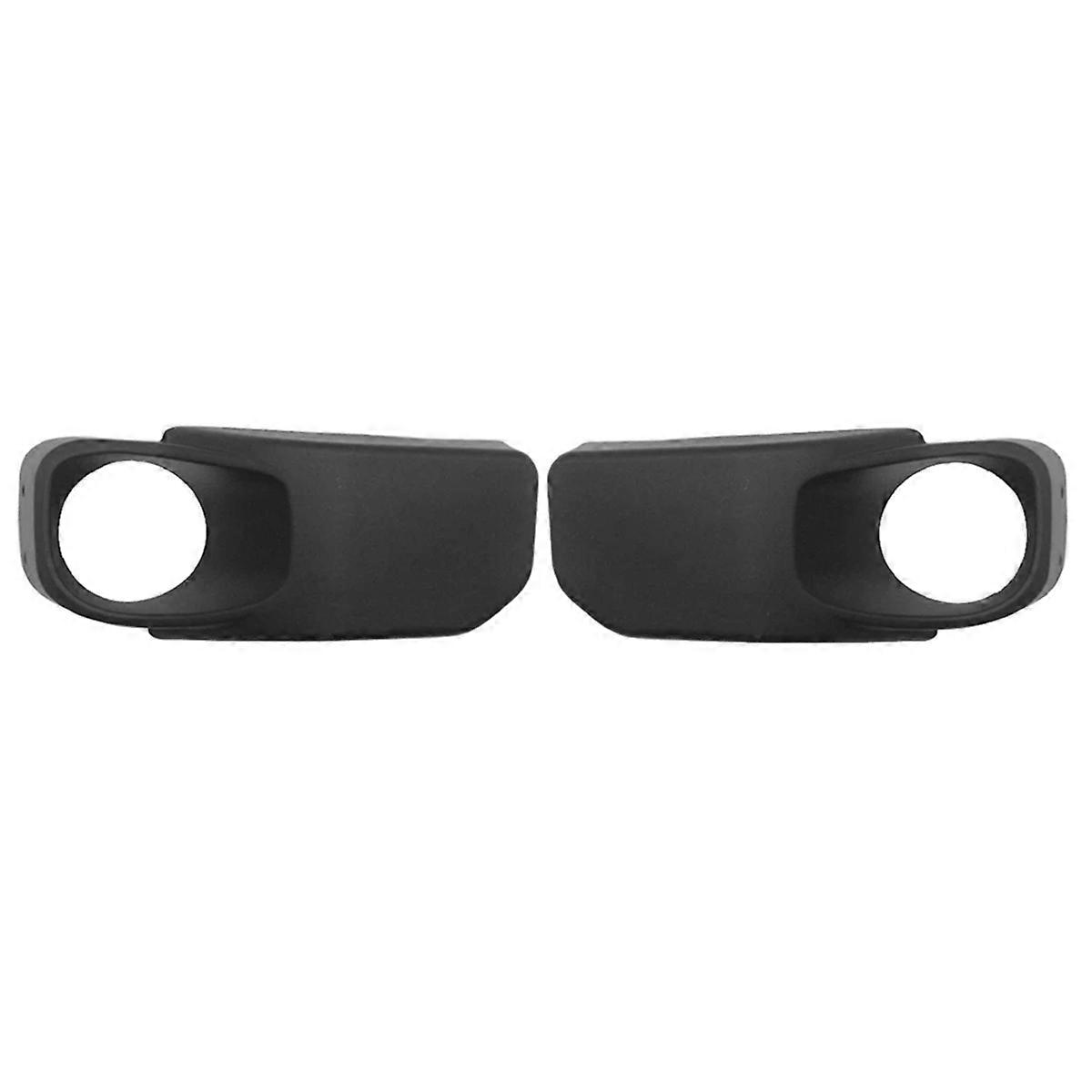 Front Bumper Fog Light Cover Guard Bezel for JK 07-17