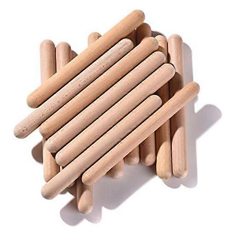 Rhythm Music Lummi Sticks for Kid, 16Pcs Sticks with Carry Bag, 8Inch