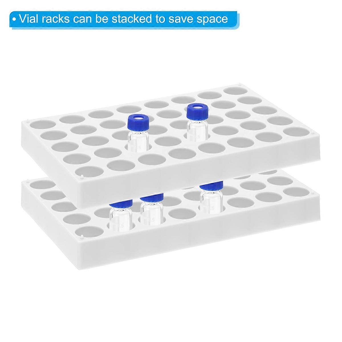 Vial Rack for Autosampler Vials 20ml White
