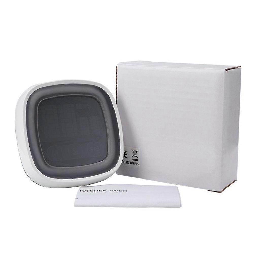 Magnetic Kitchen Digital Manual Countdown Alarm Clock Mechanical Cooking Timer