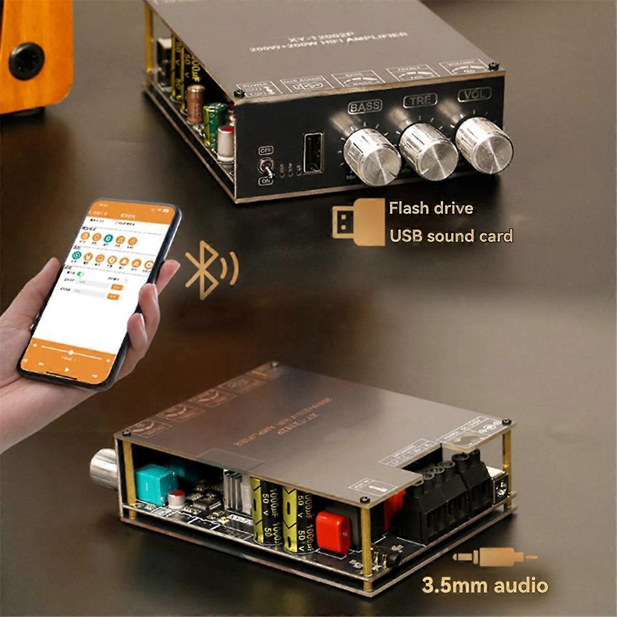 T2002P 200Wx2 Bluetooth Digital Power Amplifier Board