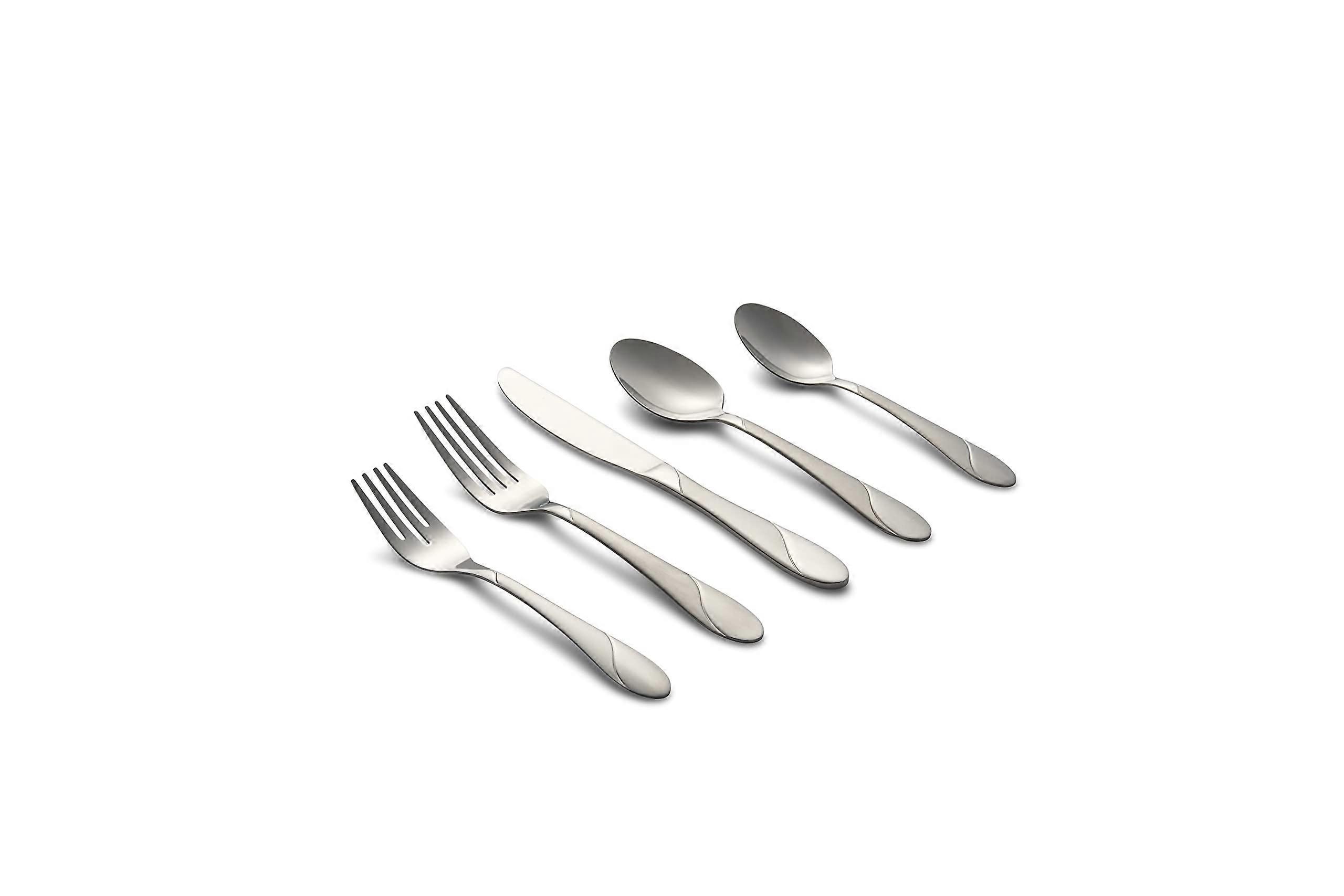 89 Piece Flatware Set for Dining Table