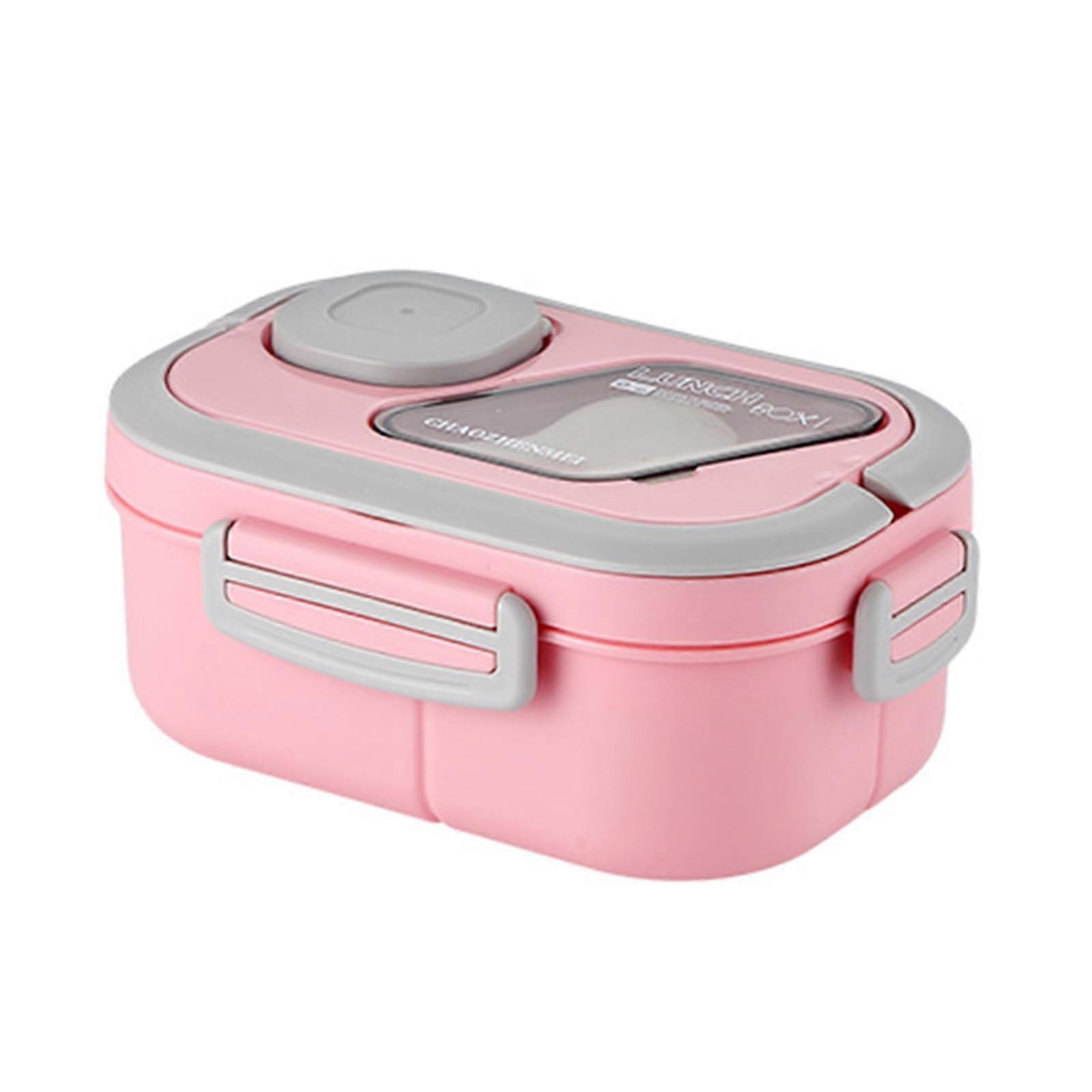 Compartment Boxes Food Container Leakproof Food Storage Box for Adults, 3-Compartment, BPA-Free, Durable