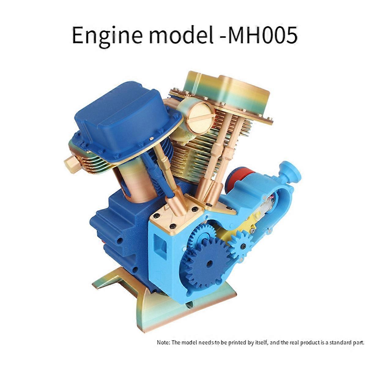 For Engine Model Components Kit MH005 Maker'S DIY Model