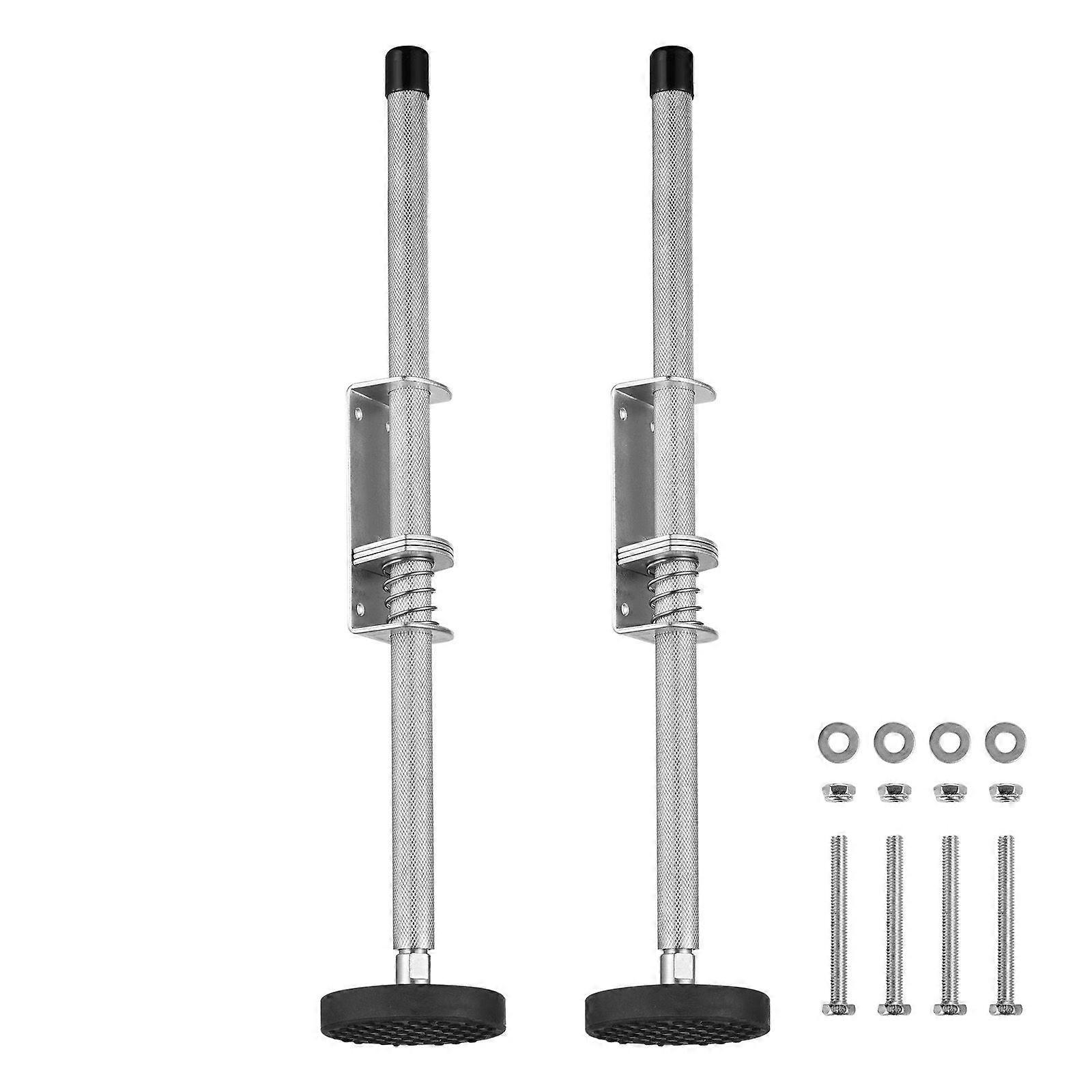 Ladder Levler, 23.4 inch Steel 550lbs Load Ladder Leveling Tool with Storage,Extension Ladder Accessories for Uneven Ground