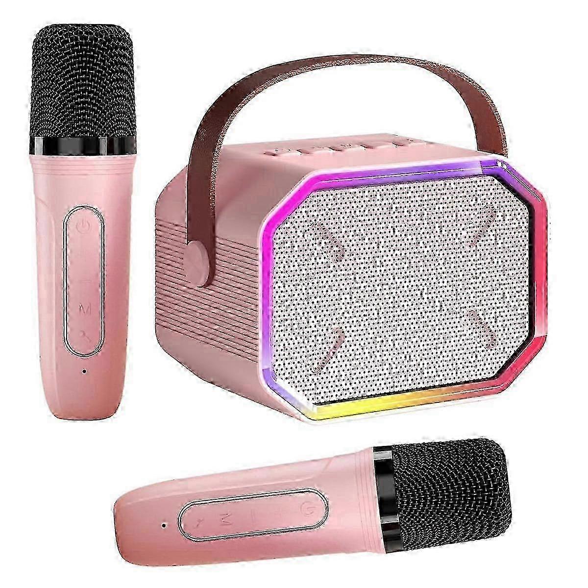 Portable Bluetooth Speaker with 2 Microphones